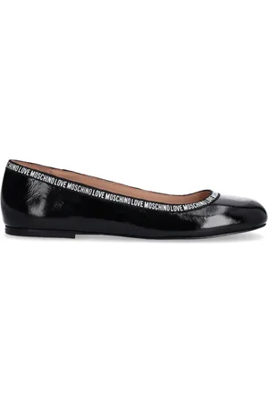 Moschino Ballerinaer med logokant