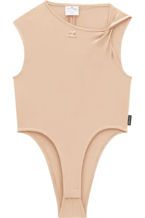 Courrèges Bodysuit med logomærke