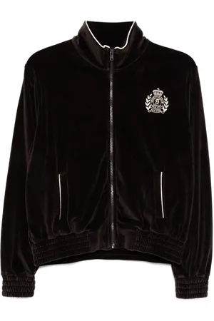 Sporty & Rich NY Crest træningsjakke i velour