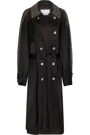 Paco rabanne Trenchcoat med huldetalje