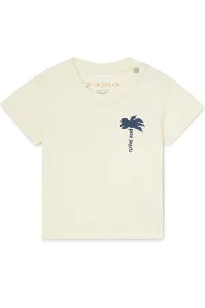Palm Angels T-shirt med palme- og logotryk