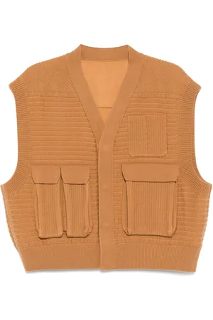 CROQUIS Sweater-vest med V-krave