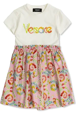 VERSACE Floral Swirl T-shirt-kjole