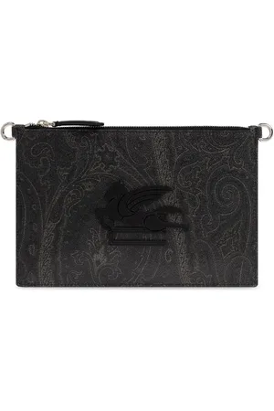 Etro Pegasu clutch med mærke