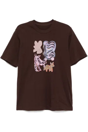 JNBY T-shirt med kattetryk
