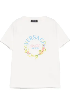 VERSACE T-shirt med Versace-Milano-tryk