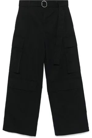 Jil Sander Cargo-bukser med brede ben