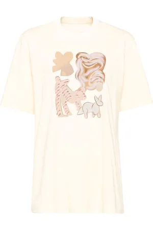 JNBY T-shirt med kattetryk