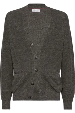 Brunello Cucinelli Cardigan med prægede knapper