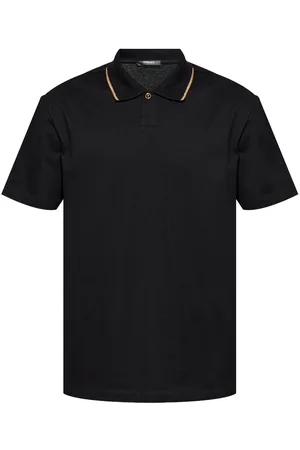 VERSACE Polo med stribedetalje