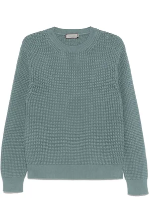 CANALI Strikket sweater med vaffel-struktur