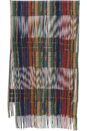 Missoni Tørklæde i strik med syningsdetalje fra 80