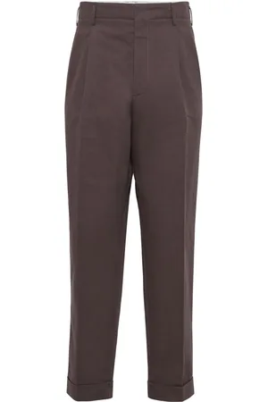 Brunello Cucinelli Bukser med tilspidsede ben