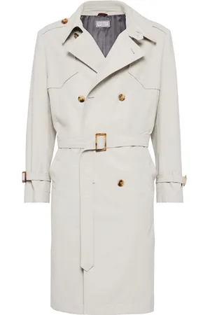 Brunello Cucinelli Vandafvisende trenchcoat