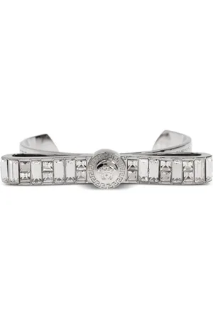 VERSACE Krystalbesat Medusa armbånd