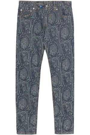 Etro Jeans med paisleytryk