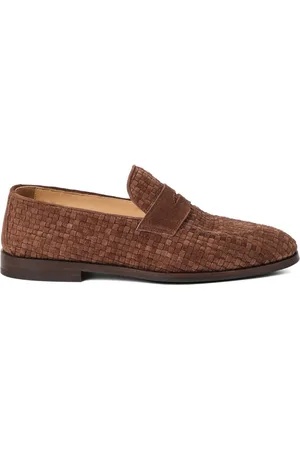 Brunello Cucinelli Vævede loafers