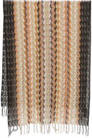 Missoni Chevron-strikket tørklæde fra 00