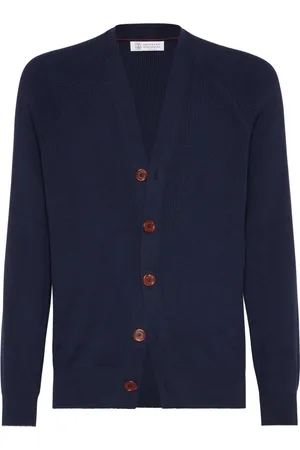 Brunello Cucinelli Ribstrikket cardigan