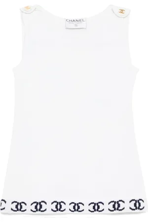 CHANEL ærmeløs top fra 1990-2000