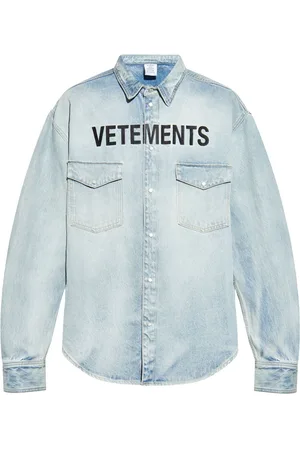 Vetements Skjorte med broderet logo