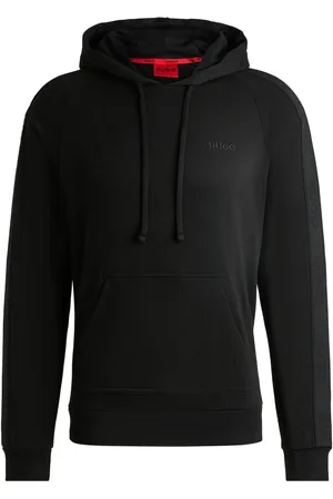HUGO BOSS Hættetrøje med broderet logo