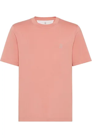 Brunello Cucinelli T-shirt med logotryk