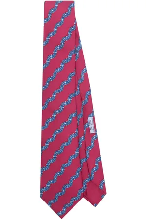 Hermès Slips med grafisk tryk fra 1990