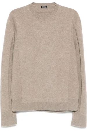 Ermenegildo Zegna Langærmet meleret polo