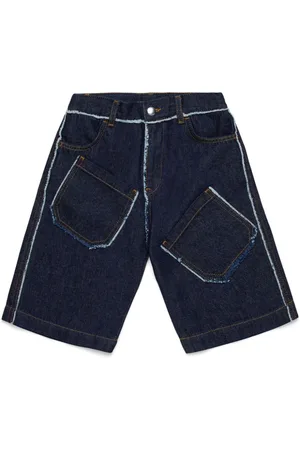 Marni Denimshorts med påsyede lommer