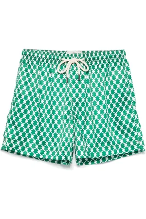 PENINSULA SWIMWEAR Badeshorts med geometrisk tryk