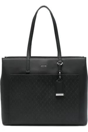 Calvin Klein Tote med bogstav-logo