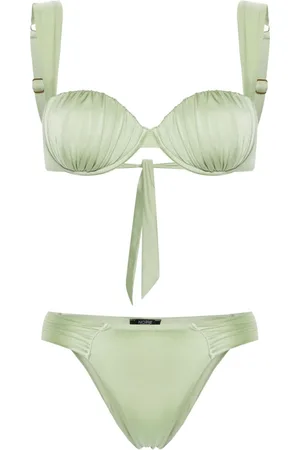 Noire Swimwear Balconette-bikini med ruche