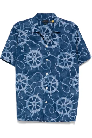 Ralph Lauren Ships Wheel Vacation skjorte