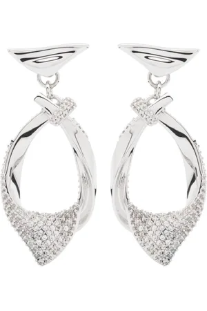 Eddie Borgo Pavé Kerchief-øreringe