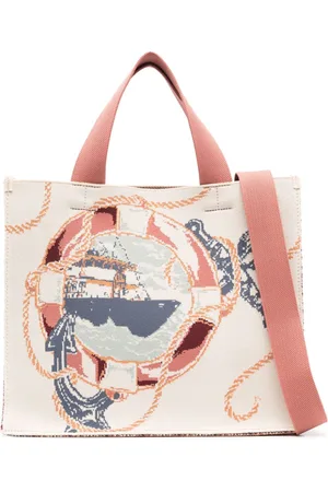 ZIMMERMANN Mellemstor Galleria tote i jacquard