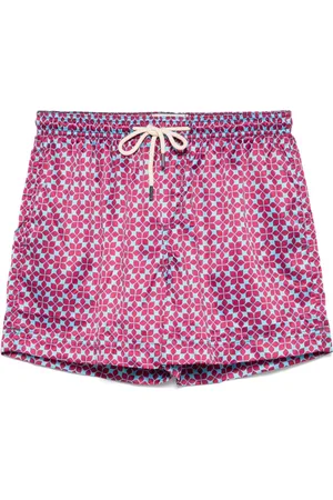 PENINSULA SWIMWEAR Badeshorts med geometrisk tryk