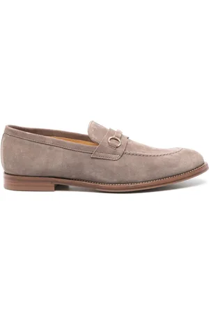 Brunello Cucinelli Loafers i ruskind