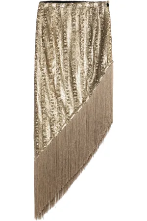 ‎Taller Marmo‎ Pailletudsmykket midi-nederdel