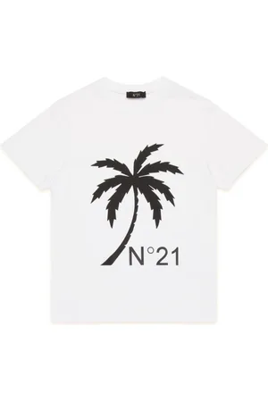Nº21 T-shirt med logotryk