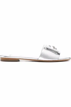 Fendi Sandaler med FF-logoplade