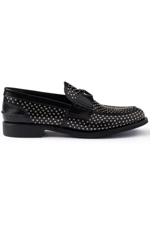 Prada Loafers med nitteudsmykning