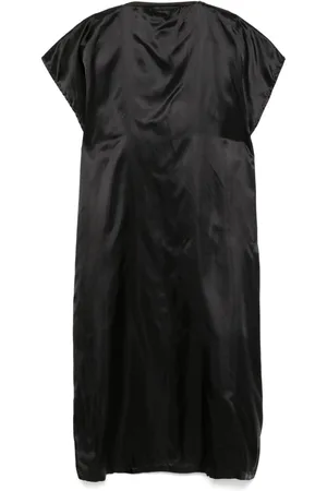 Maison Margiela Lang kjole i satin