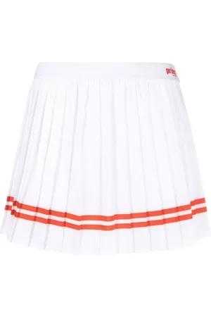 Sporty & Rich Plisseret tennis-nederdel med stribedetalje