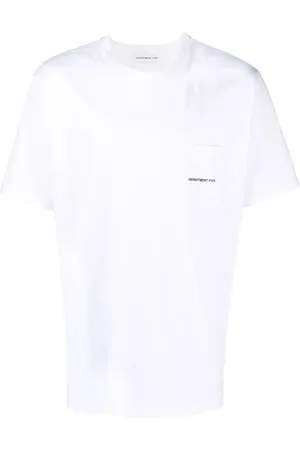 DEPARTMENT 5 T-shirt i bomuld med logotryk