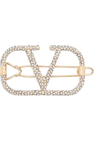 VALENTINO GARAVANI VLogo Signature hårspænde med swarovsky-krystal