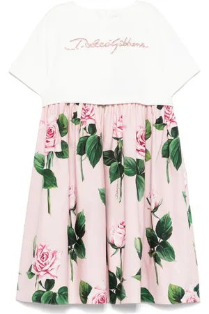 Dolce & Gabbana Kjole med paillet-logo