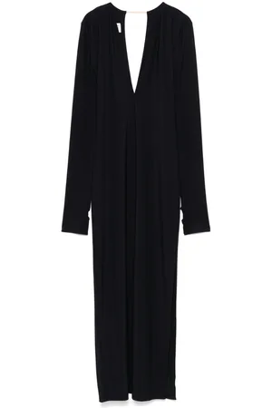 Maison Margiela Lang kjole med V-hals