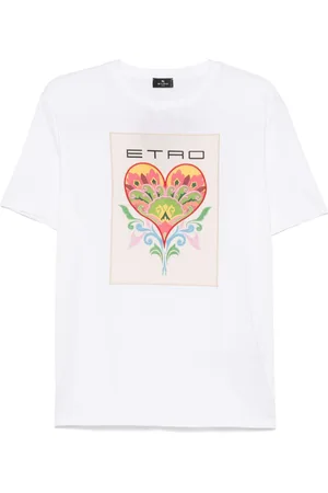 Etro T-shirt med logotryk