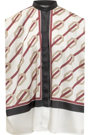 Calcaterra Bluse med Vunica-tryk